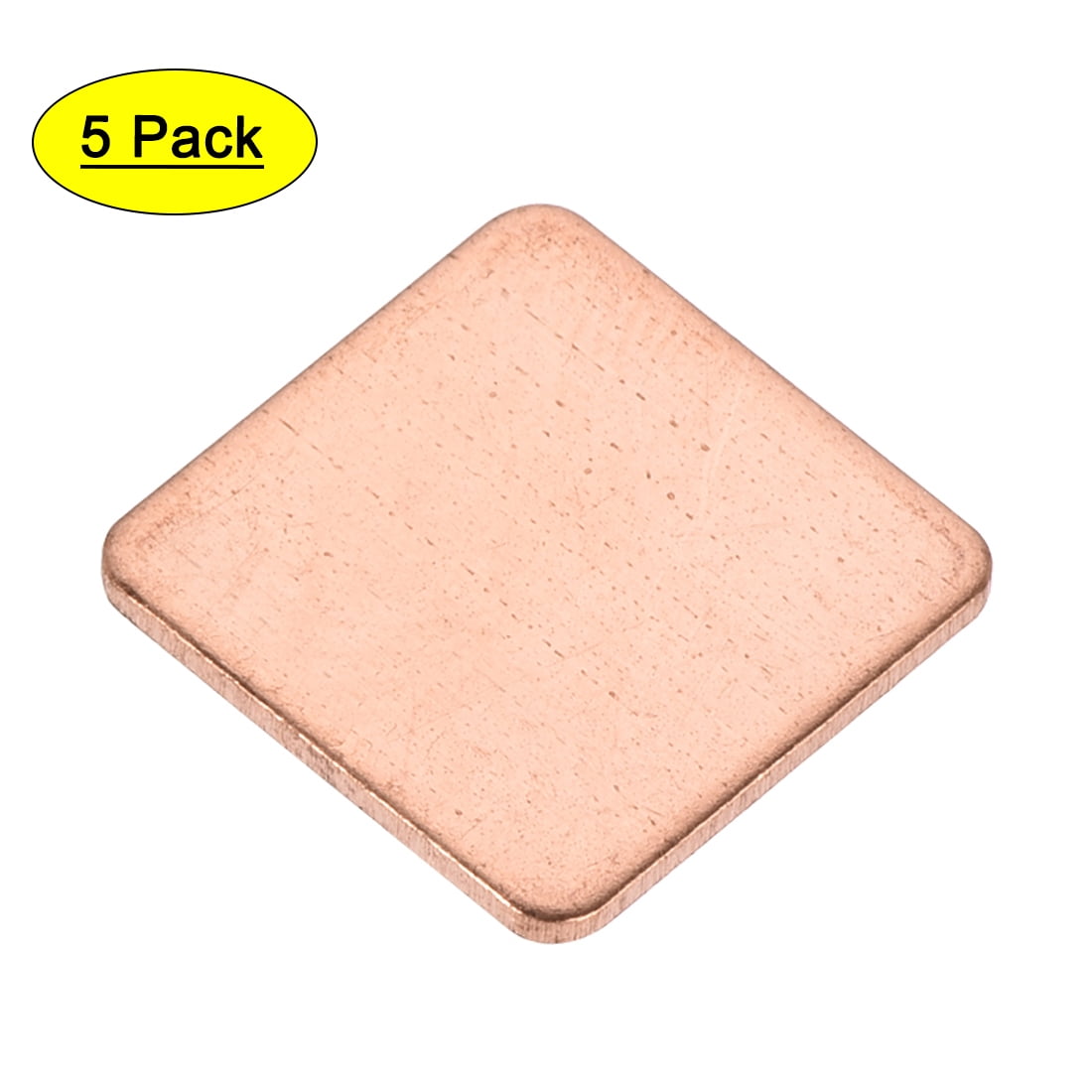 Flat Thermal Pad IC Chipset Copper Heatsink for CPU GPU RAM Chip 15 x