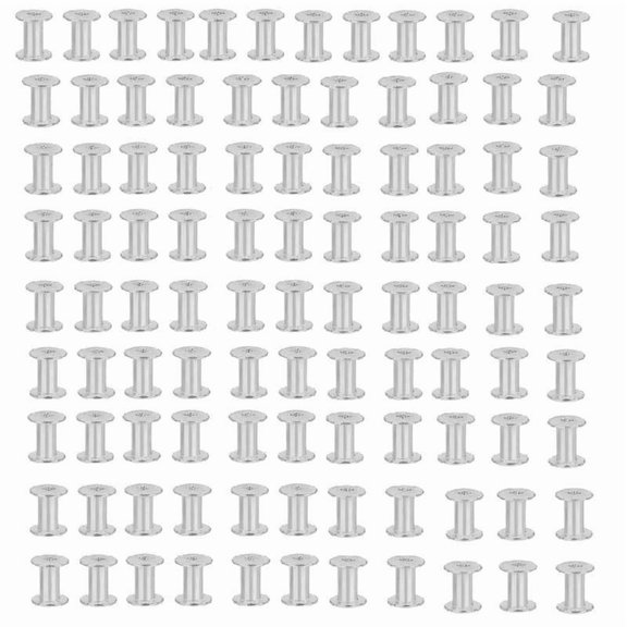 Flat Thread Rivets Nutserts For Documents Files Binding Crafting