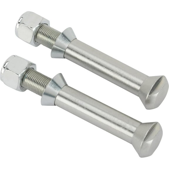 Flat Top Axle Perches, Chrome, Sold In Pairs