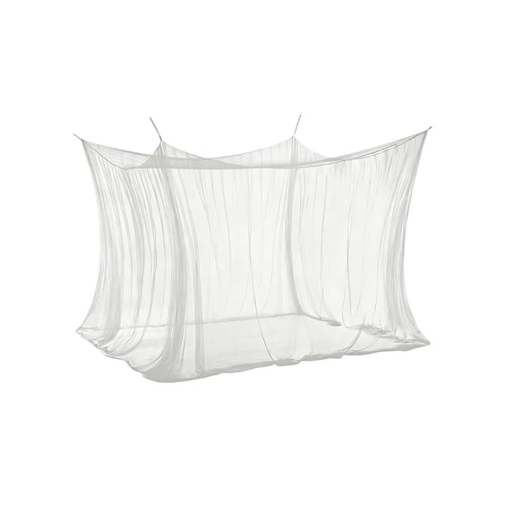 Flat - Top Outdoor Camping Mosquito Net – Extra - Large Insect - Proof Dome Canopy for Travel, Picnics, and Patio Protection, Breathable Polyester with Elegant Design,White