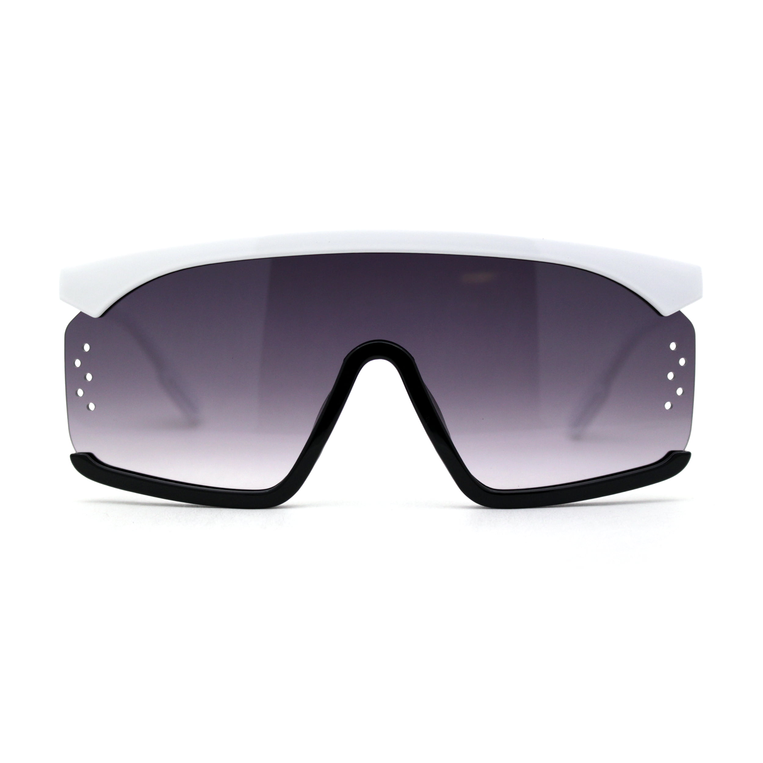 Buy WrapStars White Shield Sunglasses - Woggles