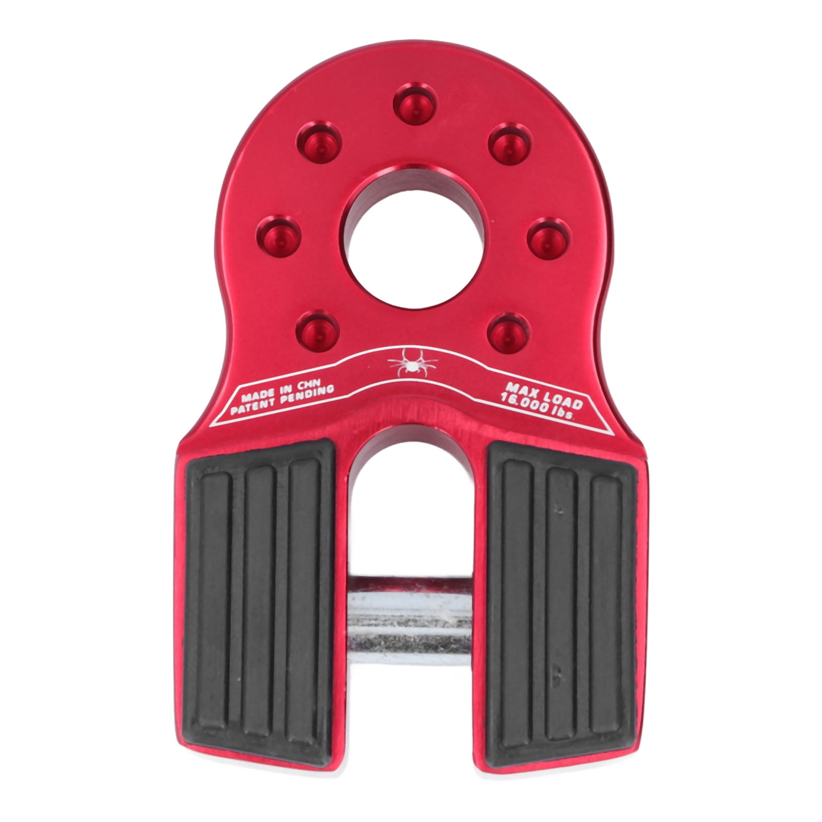 Flat Towing Hook Mount, Aluminium Alloy Winch Shackle Connector 16000lb