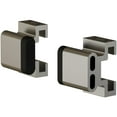 thumbnail image 1 of Flat Track Stop Set for Sliding Doors, Satin Nickel by Stone Harbor Hardware, 1 of 1