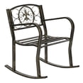 thumbnail image 1 of Flat Tube Single Rocking Chair Bronze Color, 1 of 7