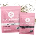 thumbnail image 1 of FLAT TUMMY Detox Tea (2 Week Program) – 2-Step, All Natural Cleanse with Senna, Green Tea, 1 of 11