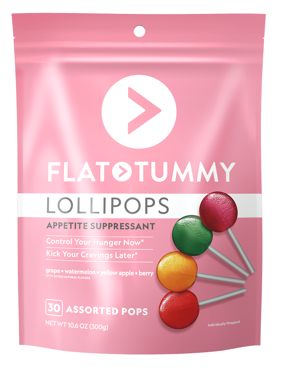 Flat Tummy Lollipops Pack of 30 Crush Cravings