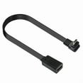 thumbnail image 1 of Flat USB C Female To Micro USB Male Adapter Cable 10W Charging 480Mbps Data Transfer 10cm 20cm Options Flexible, 1 of 9