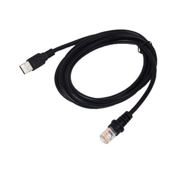 Flat USB Scanner Cable 2M For MS5145 MS9540 MS7120 MS9590 MS1690 Enhances Performances Metrologic Models
