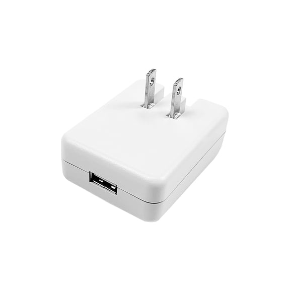 Flat USB Wall Charger, 5V 2A USB Port Wall Charger Adapter with Foldable Plug, Flat USB Charger Block, Charging Box Brick, Cube for iPhone 15 Pro Max, iPad, Samsung GalaxyLG, Pixel, Android