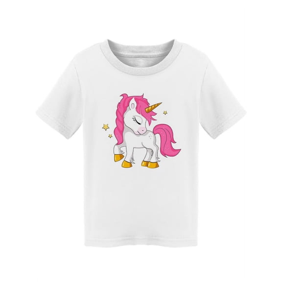 Flat Unicorn Fairy Pony T-Shirt Toddler -Image by Shutterstock,  2 Toddler
