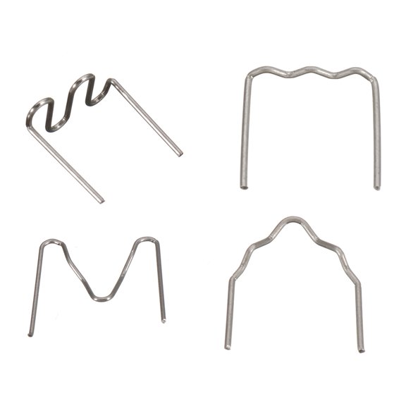 Flat Universal 400 Pcs/Set Precut 0.6mm-0.8mm Hot Wave Flat  For Plastic Stapler Repair Welder Repair Tool