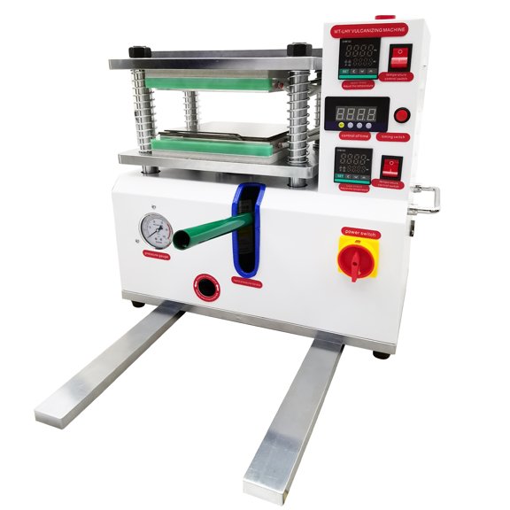 Flat Vulcanizer Machine Plastic Rubber Silicone Product Small Laboratory 1PH 110V
