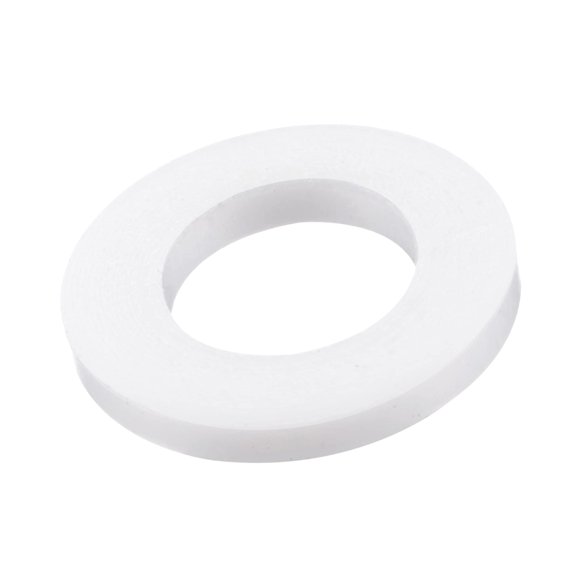 Flat Washers 55mm OD 45mm ID 2mm Thick Flange Gasket, White Pack of 5