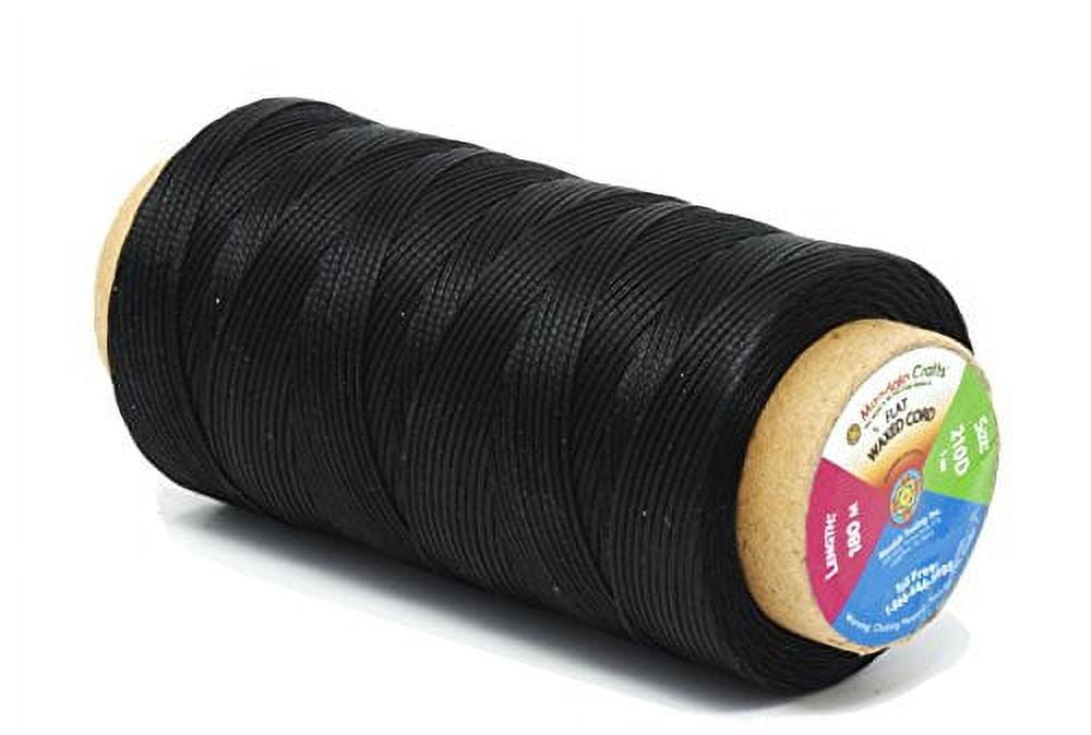 Sewing Leather Thread 100% Polyester Flat Leather Waxed Thread 150d/16 Wax  Thread - China Wax Thread and Sewing Wax Thread price