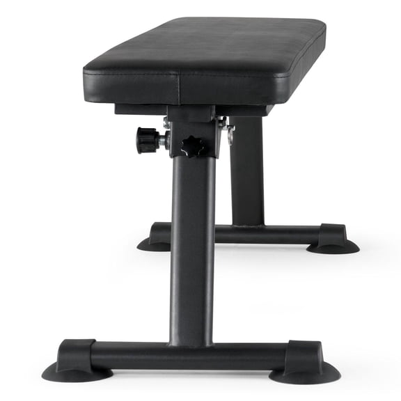 Flat Weight Bench Foldable 1000 LBS Capacity Strength Training Utility Workout Bench for Full Body Home Gym Exercise