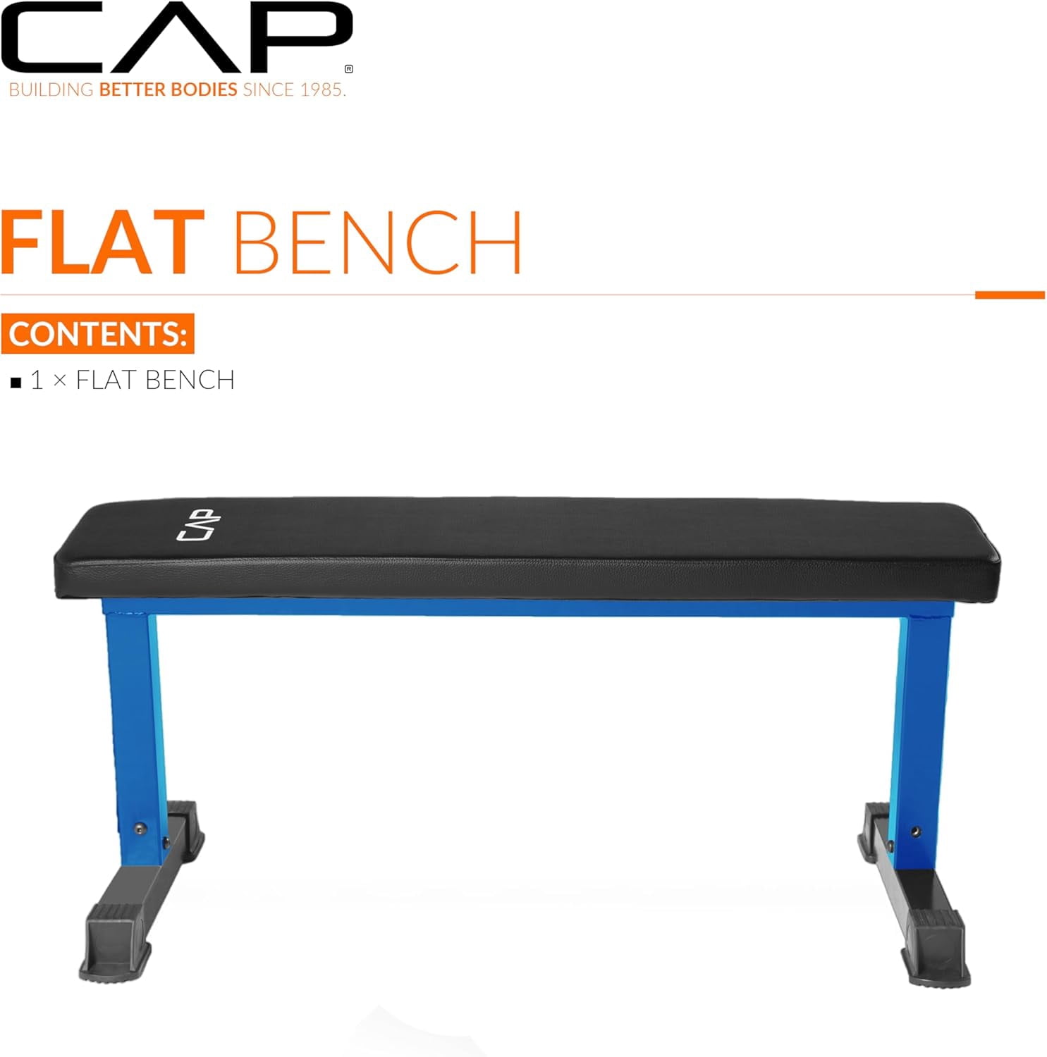 Flat Weight  Color Series Blue -  Steel Frame for Home Gym Strength Training