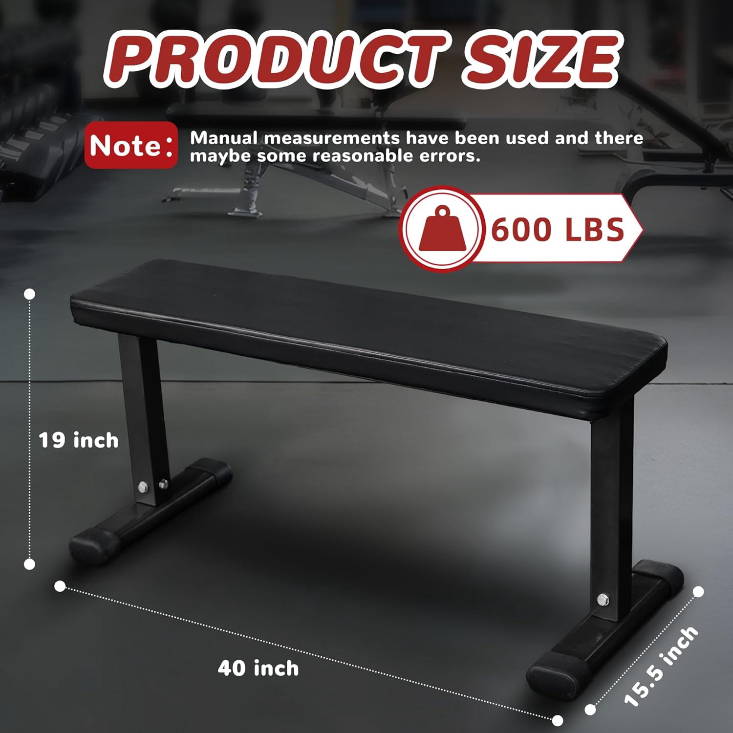 Flat Weight  Heavy Duty Workout Station for Home Gym Strength Training