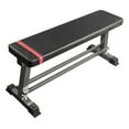 thumbnail image 1 of Flat Weight with Built-in Dumbbell Rack Workout Strength Training Press for Home Gym Black, 1 of 8