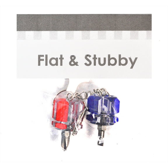 Flat and Stubby Screwdriver Set