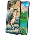 thumbnail image 1 of Flat-headed-Cat-184 Phone Case, Designed for Samsung Galaxy S20 FE Case Soft Silicon for women girls boys wife gift,Shockproof Phone Cover, 1 of 1