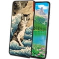 thumbnail image 1 of Flat-headed-Cat-184 Phone Case, Designed for Samsung Galaxy S20+ Plus Case Soft Silicon for women girls boys wife gift,Shockproof Phone Cover, 1 of 1