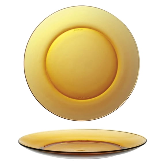 Flat plate Duralex Lys Amber (? 23,5 cm)