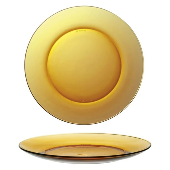Flat plate Duralex Lys Amber (? 23,5 cm)