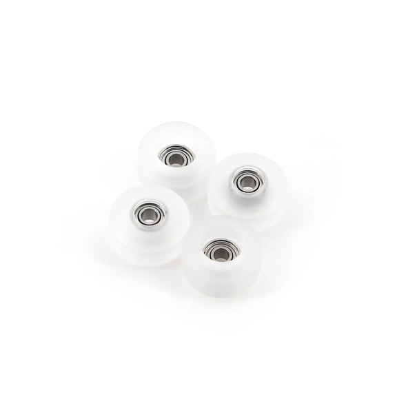 FlatFace Fingerboard G8 Bearing Wheels - Frosted Clear
