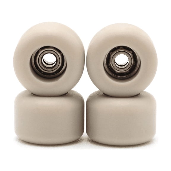 FlatFace Fingerboard G9 Dual Bearing Wheels Tan Mini Skateboard Replacement Wheels
