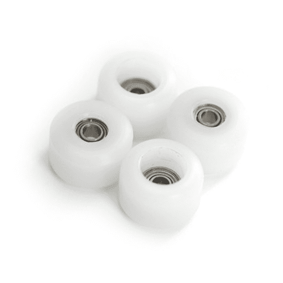 FlatFace G4-D Fingerboard Bearing Wheels Smooth Fast Pro Setup Ride - White