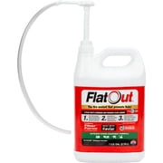 FlatOut Tire Sealant, Outdoor Power Equipment Formula with Valve Core Tool