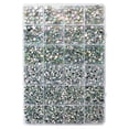 thumbnail image 1 of Flatback Pearls For Crafting,Assorted Size Half Pearl Bedazzling Kit Nail Rhinestones Flatback Rhinestones For Jewelry Making Beads DIY Crafts Clothes Shoes Embellishment Nail Art Birthday Decor, 1 of 4