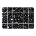 thumbnail image 1 of Flatback Rhinestones, Metallic Jelly Gems for Nails Makeup Tumblers, 6 Sizes Resin Sparkle Stones for DIY Crafts, Bedazzling Supplies for Crafts, 1 of 10