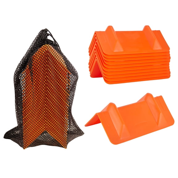 Flatbed Edge Protectors 10.6" x 6.3", V Shaped Winch Ratchet Straps Plastic Corner Protector for Flatbed Cargo Load