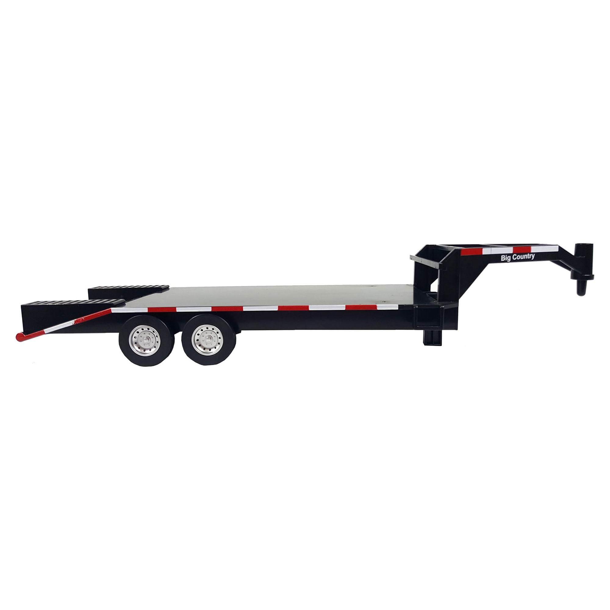 Big Country's Toy Flatbed Trailer for Kids with Realistic Hitch for