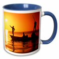thumbnail image 1 of 3drose, Flatboat Fly Fishing, Islamorada, Florida Keys - Us10 Dpb0009 - Douglas Peebles, 11oz Two-tone Blue Mug, 1 of 6
