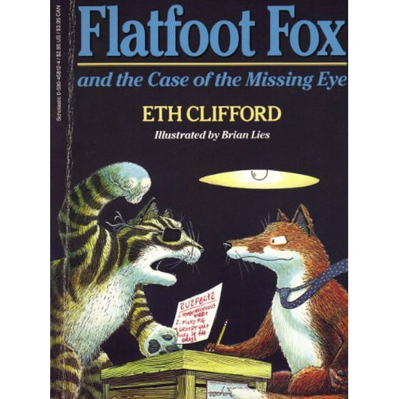 Pre-Owned Flatfoot Fox and the Case of the Missing Eye (Paperback) 0590458124 9780590458122