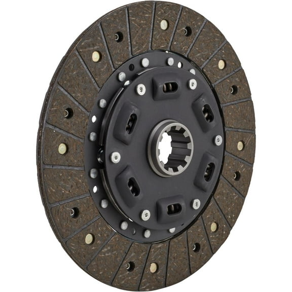 Speedway Motors Flathead Ford 9 Inch Clutch Disc, 1-3/8 Inch 10-Spline Hub, Organic Friction Disc for Early Ford V8 Applications and T5 Manual Transmission Conversions