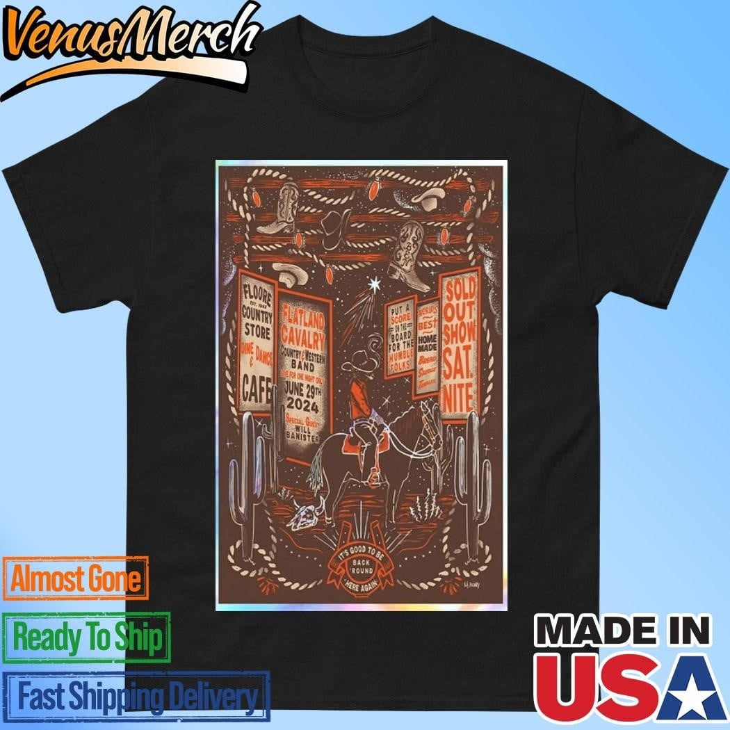 Flatland Cavalry June 29 2024 Helotes Tx Poster Shirt