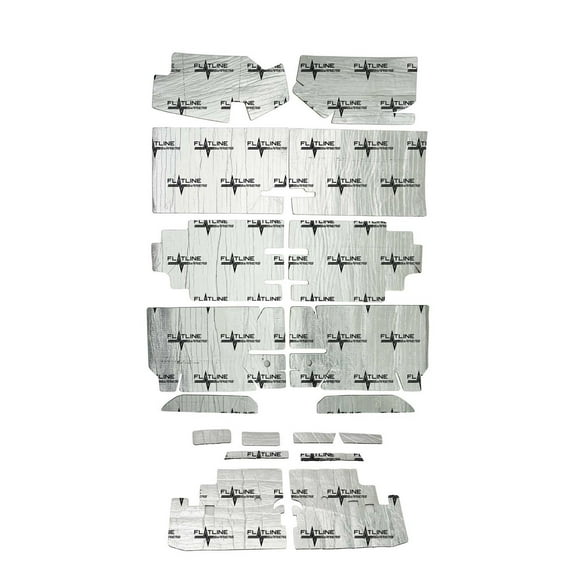 Flatline Barriers TABA1005 64-67 GM A-Body Floor Insulation Kit