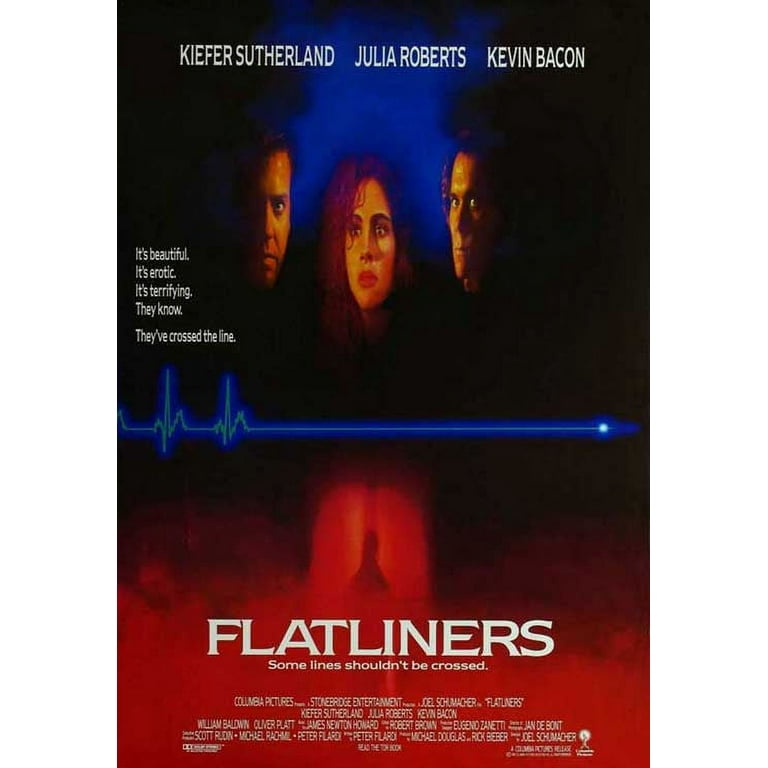 Flatliners movie POSTER Style B 27 x 40 1990 Walmart