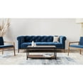 thumbnail image 1 of Flats & Castles Remy Modern Wood Coffee Table with Lower Shelf in Dark Walnut, 1 of 5
