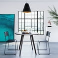 thumbnail image 1 of Flats & Castles Wesley 37" Round Wood Dining Table in Charcoal Walnut, 1 of 5