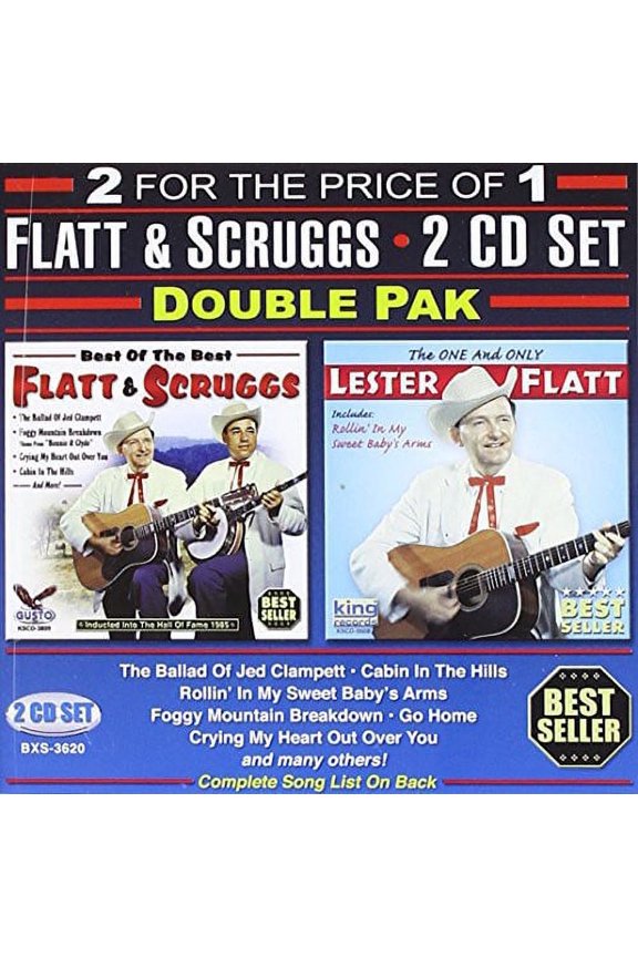 Flatt & Scruggs - Double Pak - Music & Performance - CD