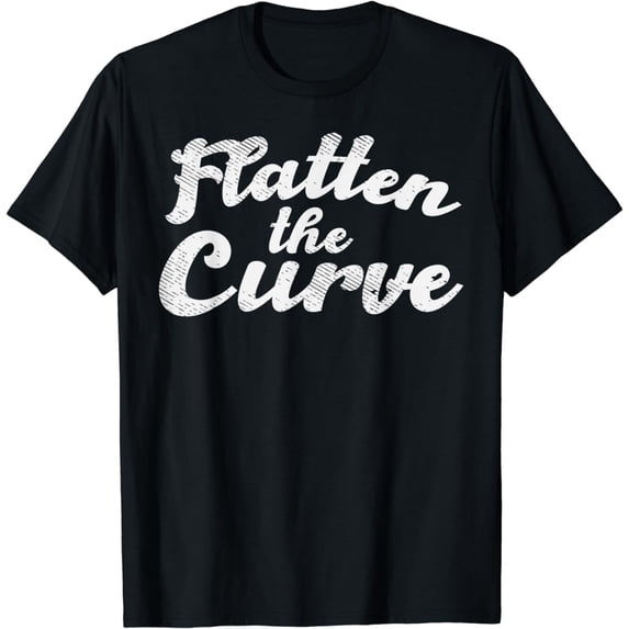 Flatten The Curve Social Distancing Wash Your Hands Gift T-Shirt