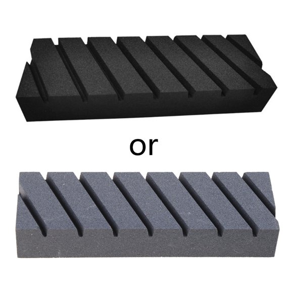Flattening Stone for Whetstone Silicon Lapping Stone with Grooves Coarse