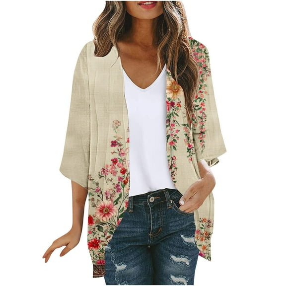 Boho Tops for Women Off The Shoulder Western Tops Plus Size Graphic 3/4 Sleeve Shirts Funny White Blouse Long Sleeve Cropped