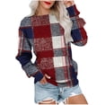 thumbnail image 1 of Womens Blouses Fall 2025 Workout Tops Sport Bras White 3/4 Sleeve Shirts Cotton Pack Ladies Tops And Blouses White Button Down, 1 of 6
