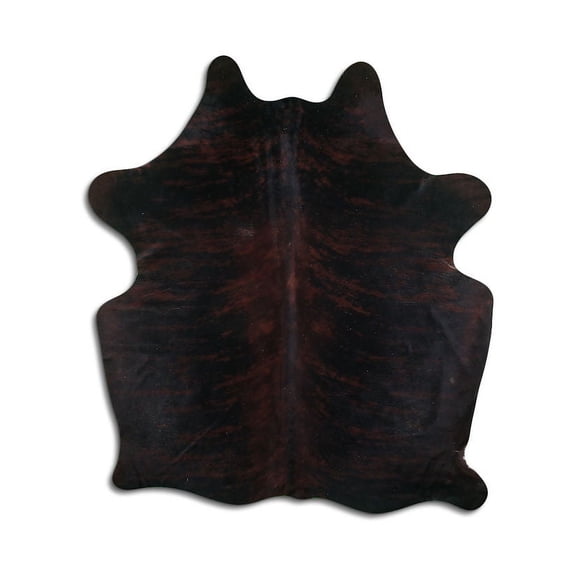 Flatteringly NATURAL cowhide rugs for sale BROWN BRINDLE rug