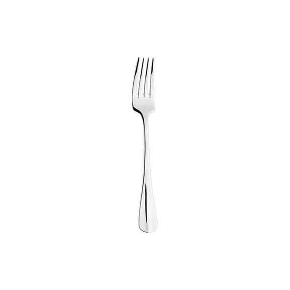Flatware Baguette LM 7.25" Silver Stainless Steel Dessert Fork 18/10 (Set of 12)